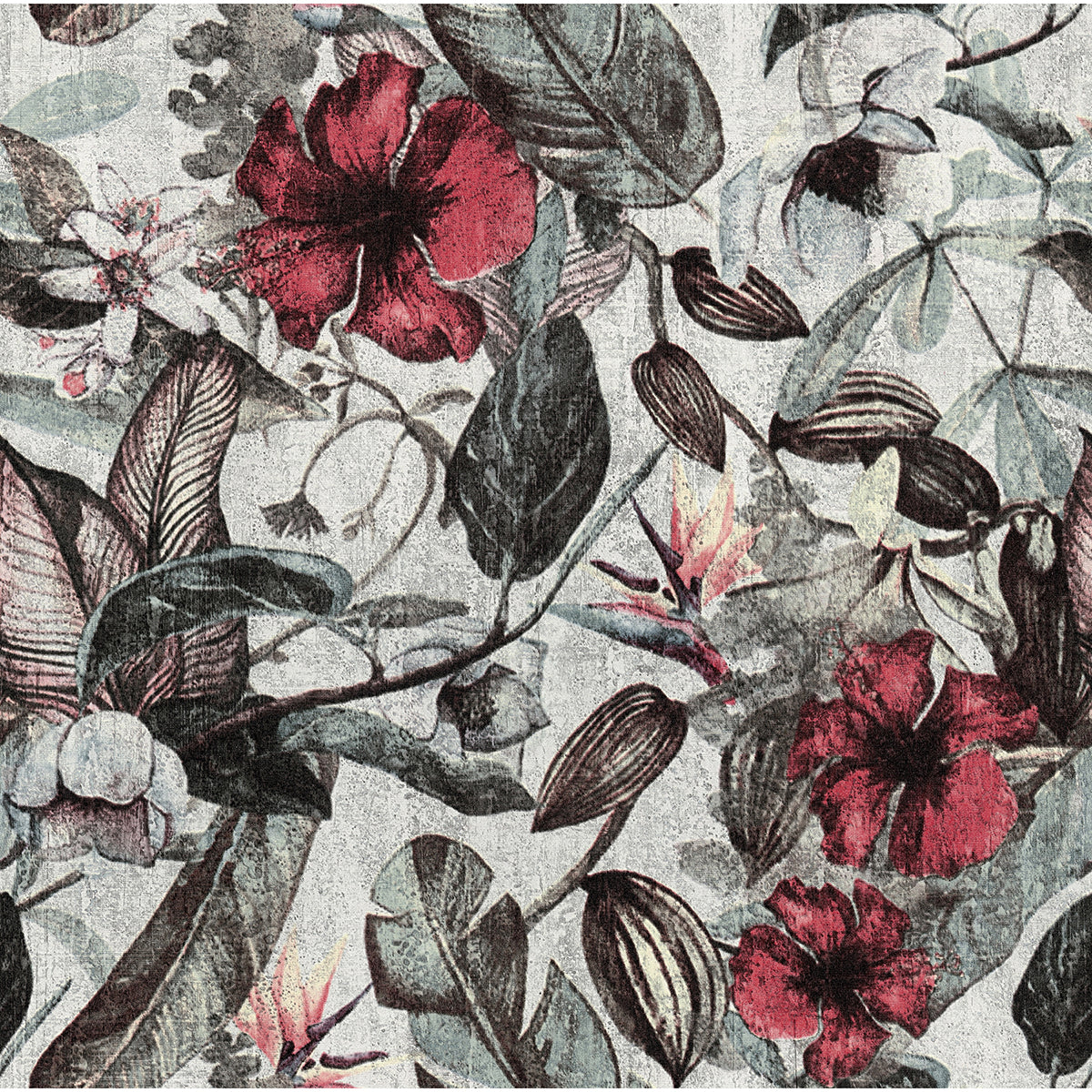 Picture of Kailano Green Botanical Wallpaper