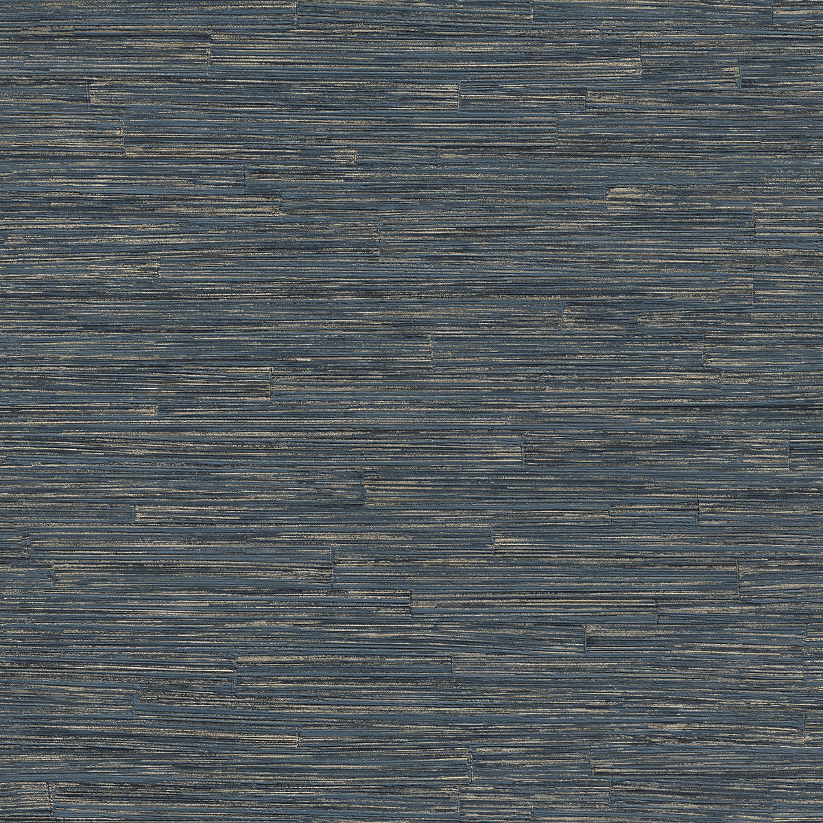 Picture of Hutton Dark Blue Tile Wallpaper