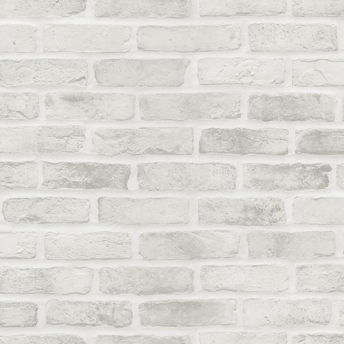 Brewster Wallcovering-Burnham Grey Brick Wall Wallpaper