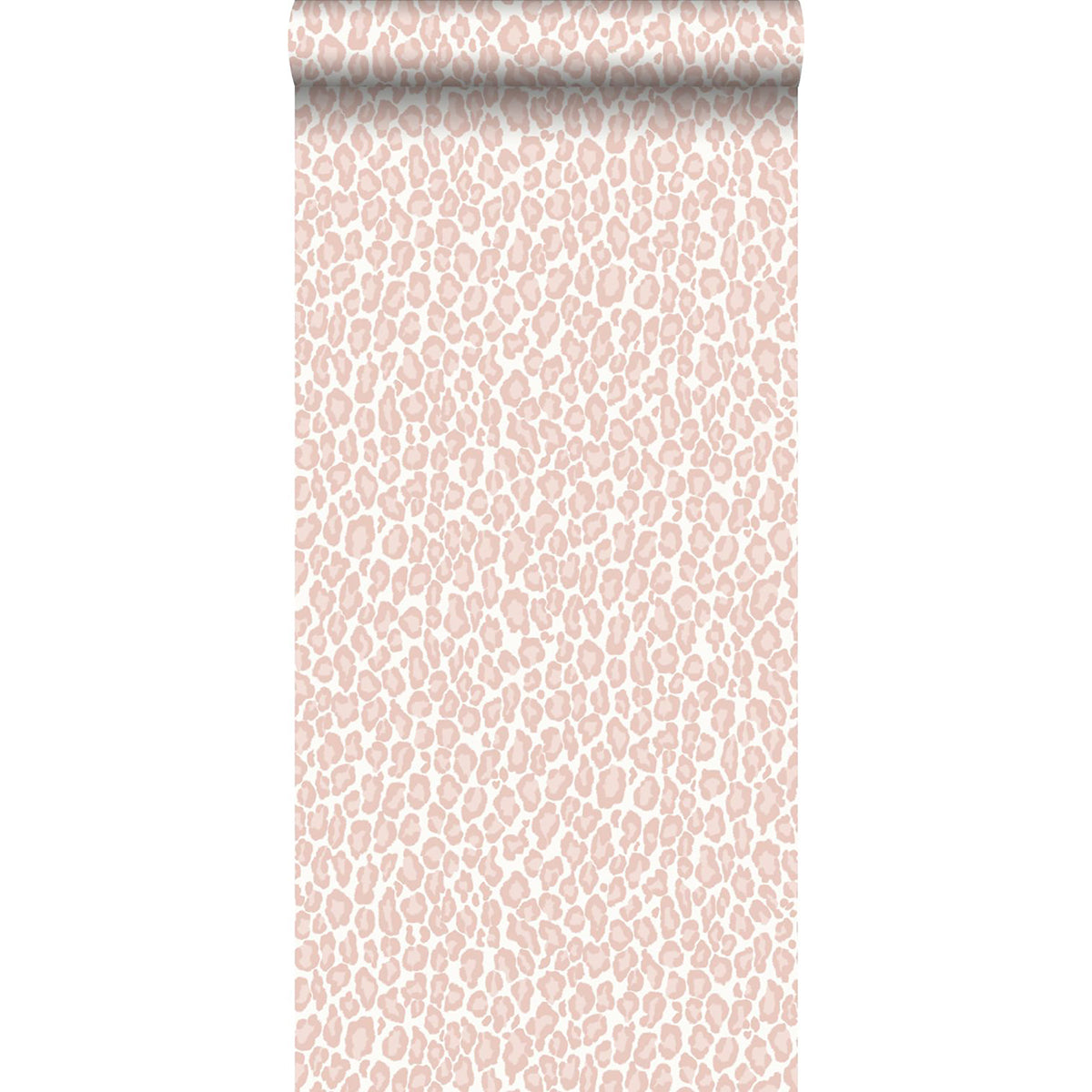 Cicely Pink Leopard Skin Wallpaper - Brewster Wallcovering