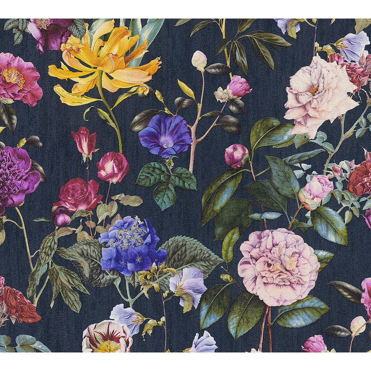 Brewster Wallcovering-Aviva Multicolor English Garden Wallpaper