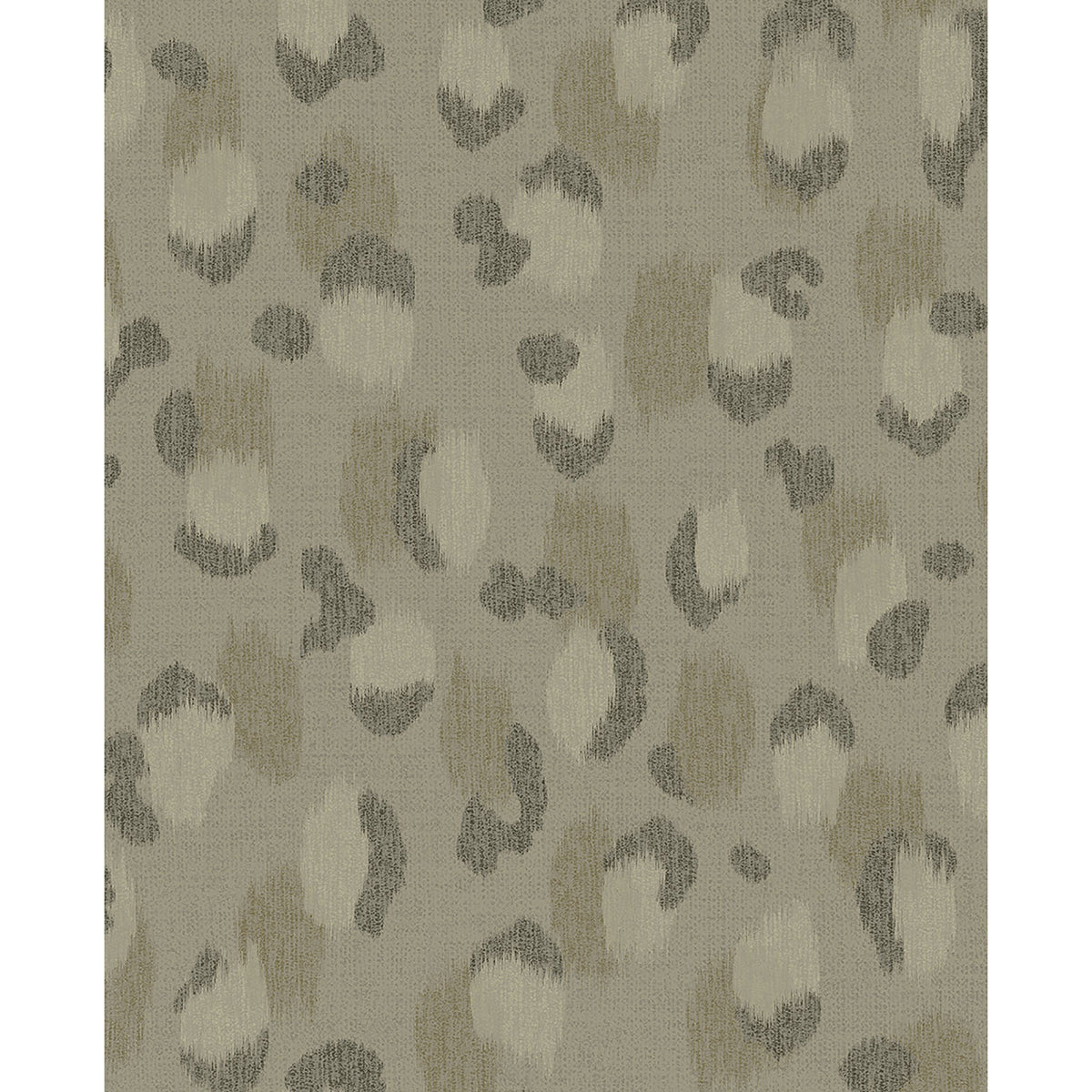 Brewster Wallcovering-Javan Sage Leopard Wallpaper