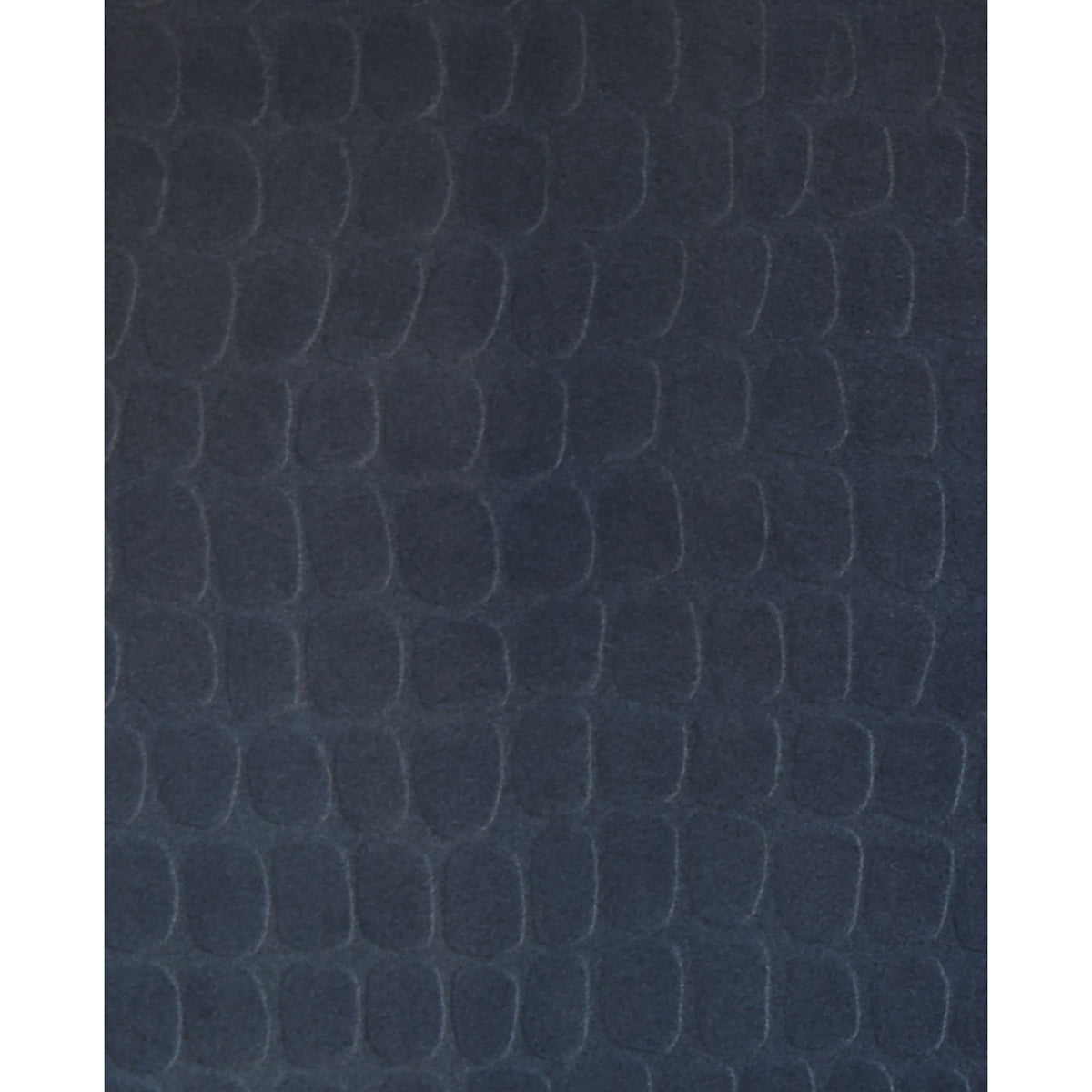 Brewster Wallcovering-Hyde Indigo Graphic Croc Flock Wallpaper