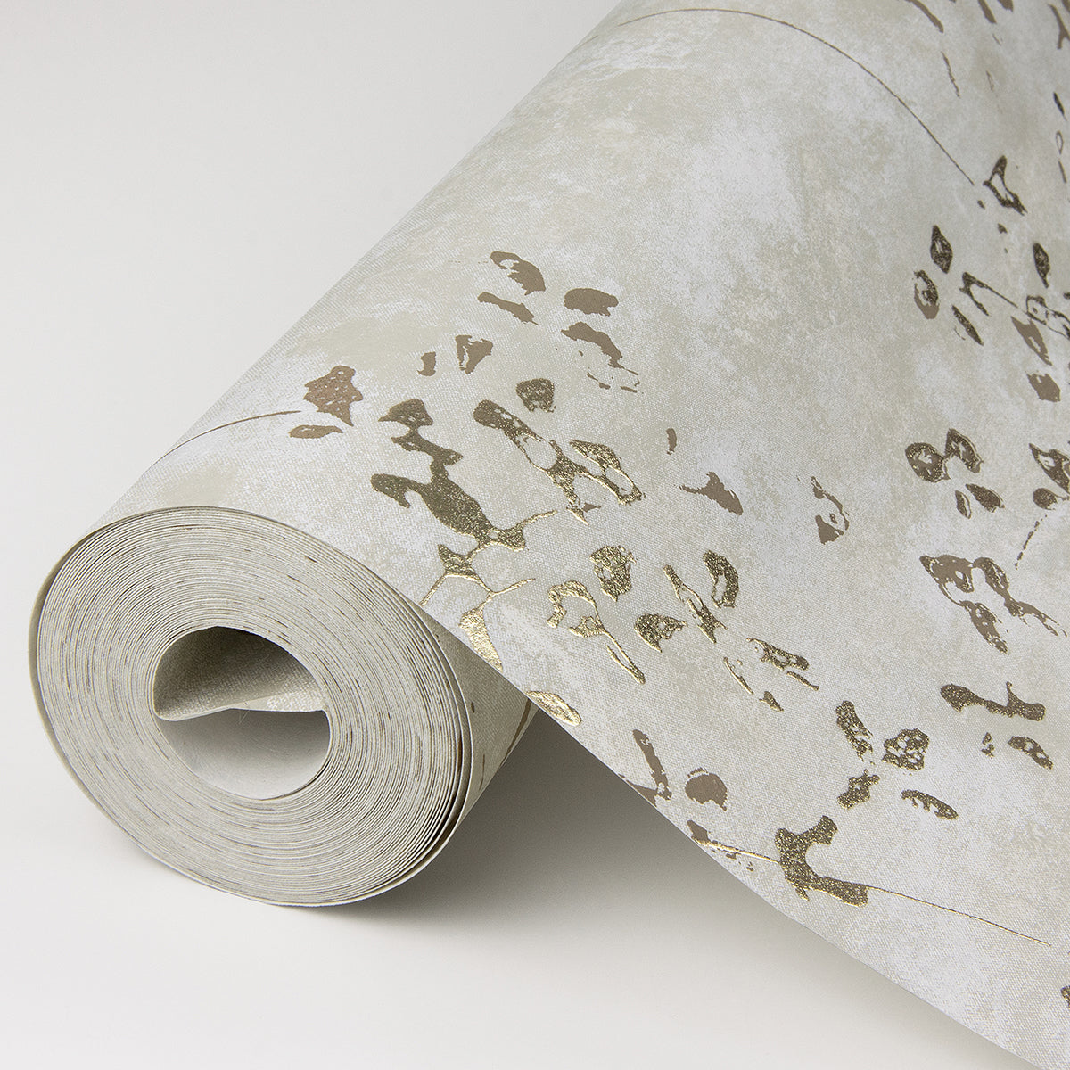 Arian Champagne Inkburst Wallpaper - Brewster Wallcovering