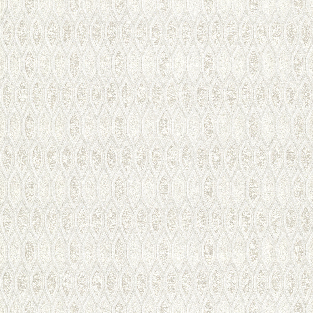 Damour Cream Hexagon Ogee Wallpaper  | Brewster Wallcovering - The WorkRm