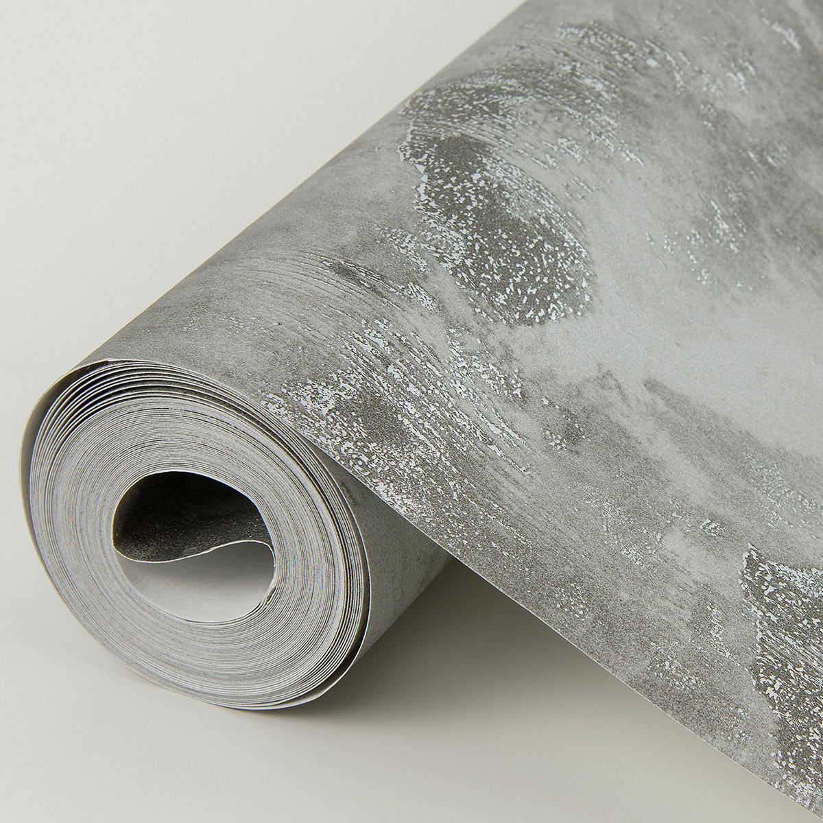 Toula Silver Abstract Wallpaper  | Brewster Wallcovering - The WorkRm