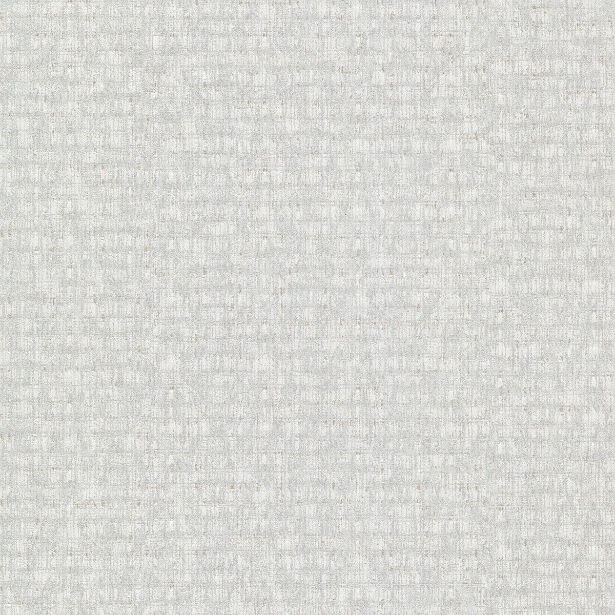 Zeke Silver Imitation Fabric Wallpaper  | Brewster Wallcovering - The WorkRm