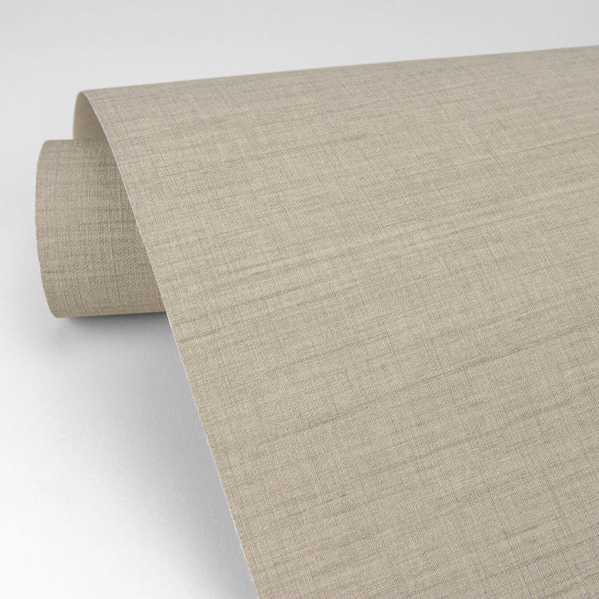 Essence Beige Linen Texture Wallpaper - Brewster Wallcovering