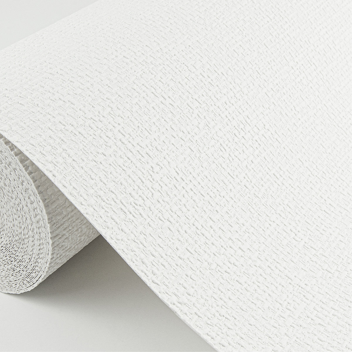 Minehan White Knit Texture Woven Paintable Wallpaper  | Brewster Wallcovering - The WorkRm