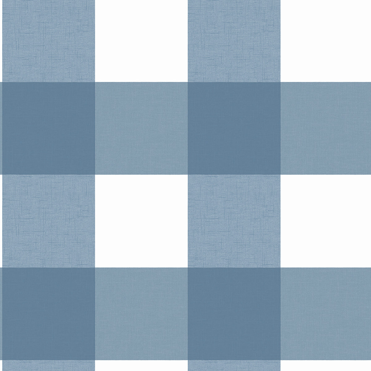 Picture of Amos Navy Gingham Wallpaper