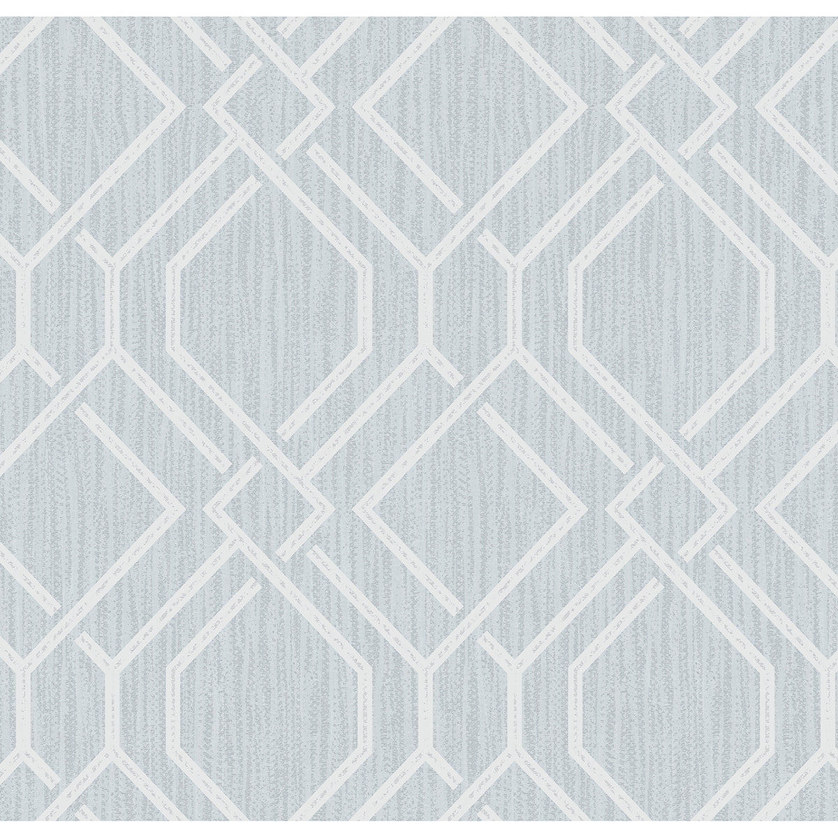 Frege Light Blue Trellis Wallpaper  | Brewster Wallcovering - The WorkRm