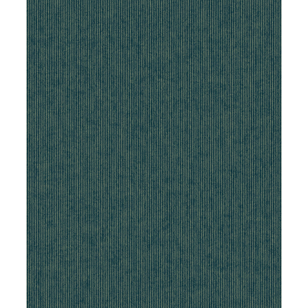 Picture of Leonardo Teal Flock Stripe Wallpaper