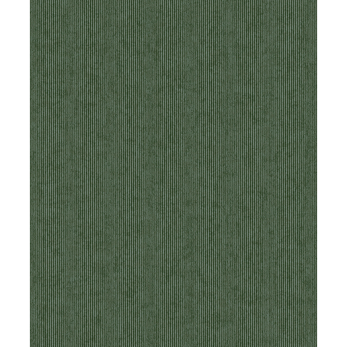 Picture of Leonardo Dark Green Flock Stripe Wallpaper