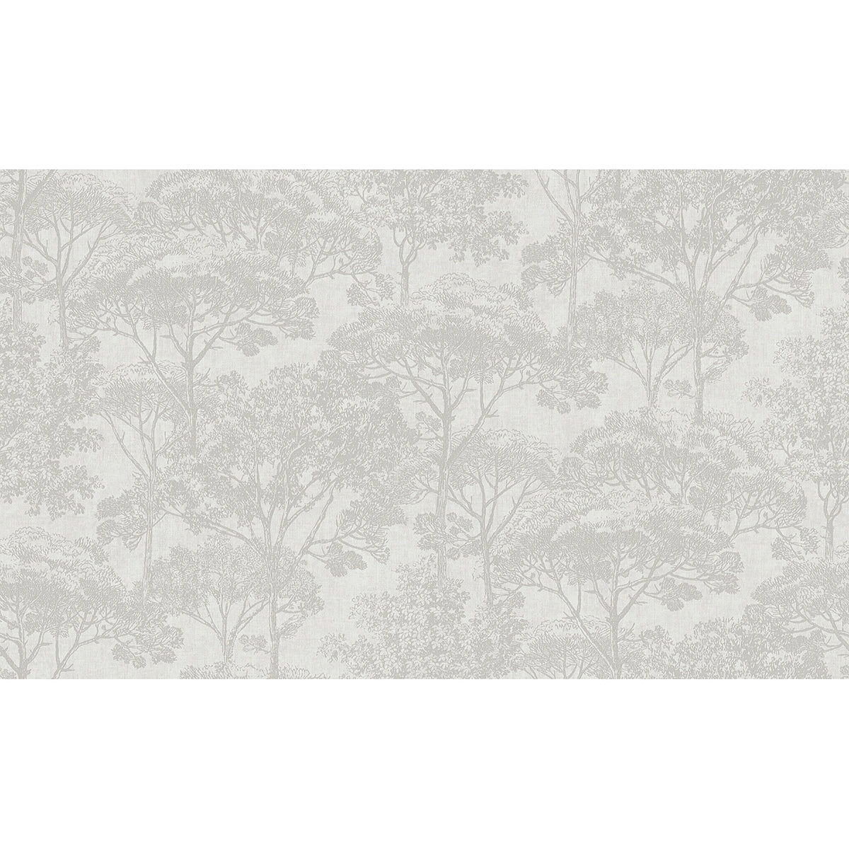 Brewster Wallcovering-Teatro White Trees Wallpaper