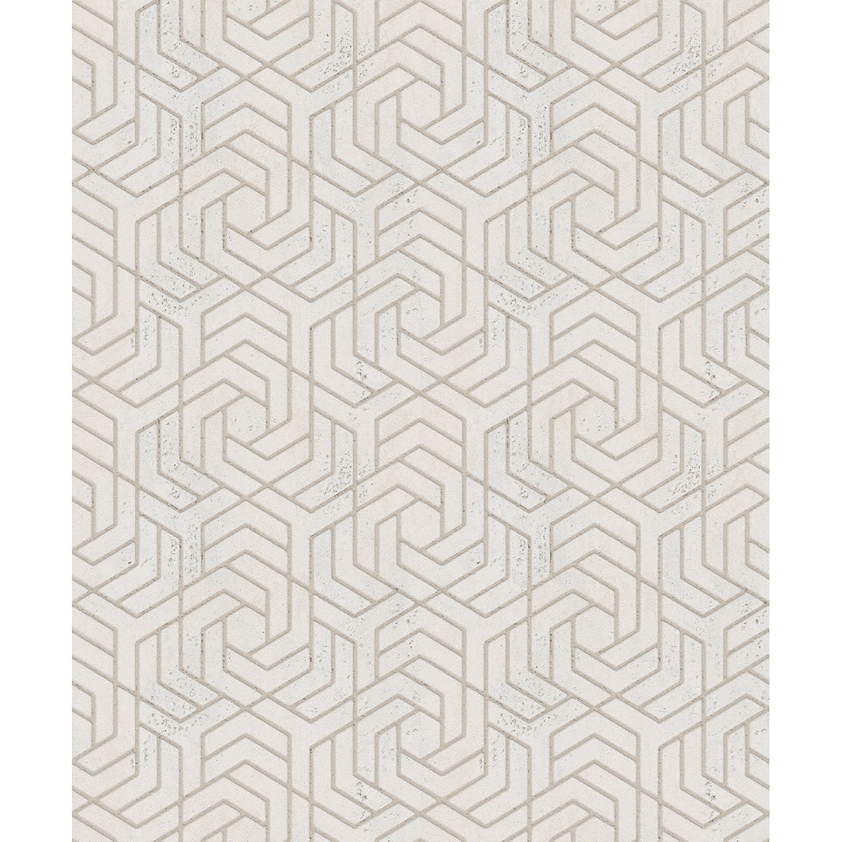 Picture of Tama Champagne Geometric Wallpaper