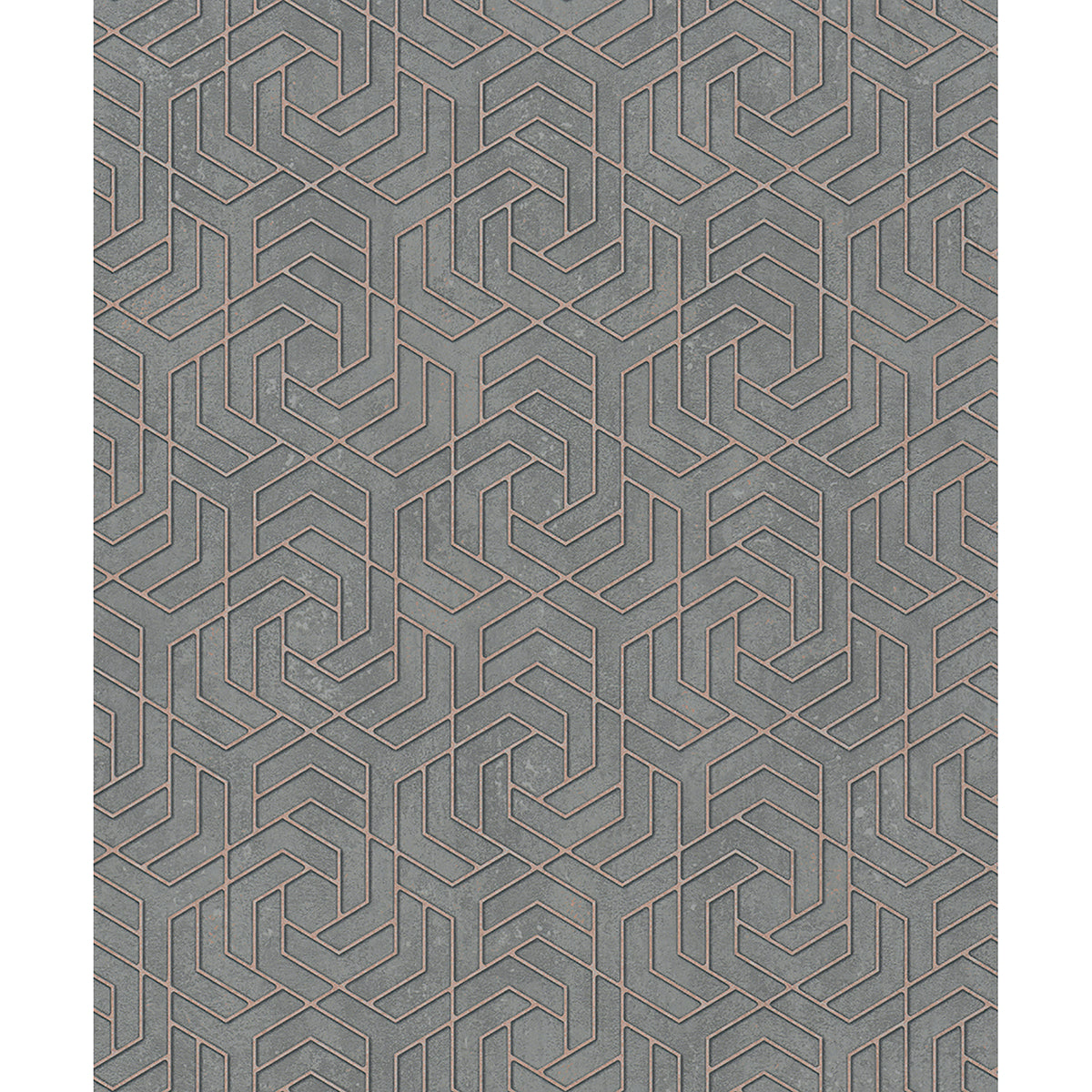 Picture of Tama Charcoal Geometric Wallpaper