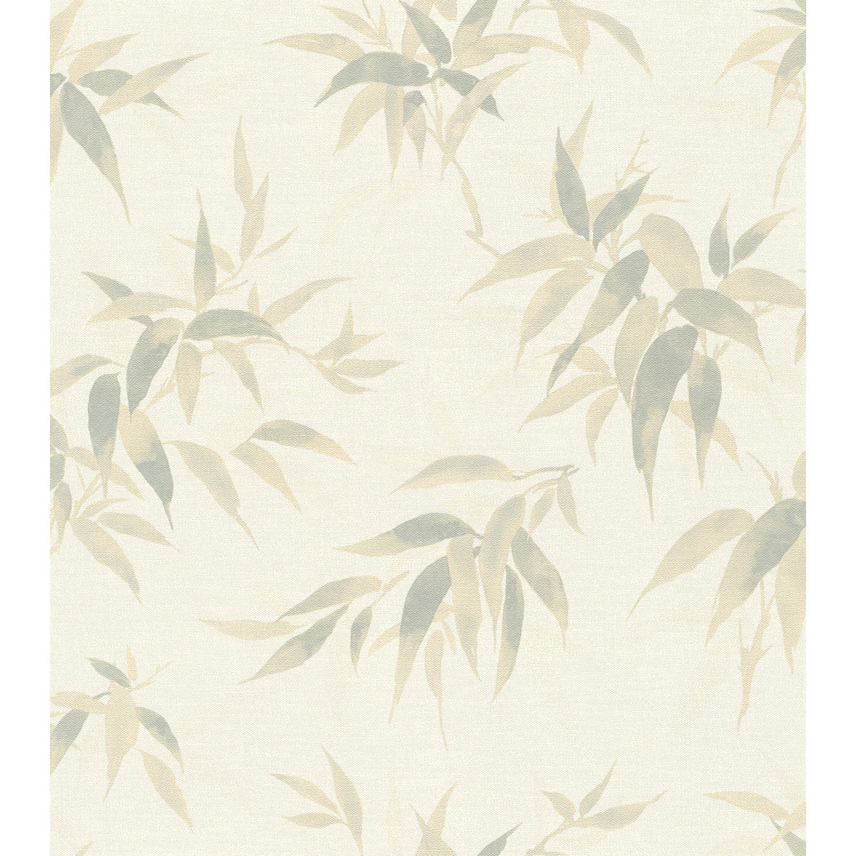 Picture of Minori White Leaves Wallpaper