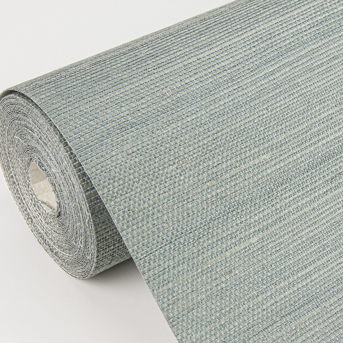 Zhejiang Aquamarine Sisal Grasscloth Wallpaper  | Brewster Wallcovering - The WorkRm