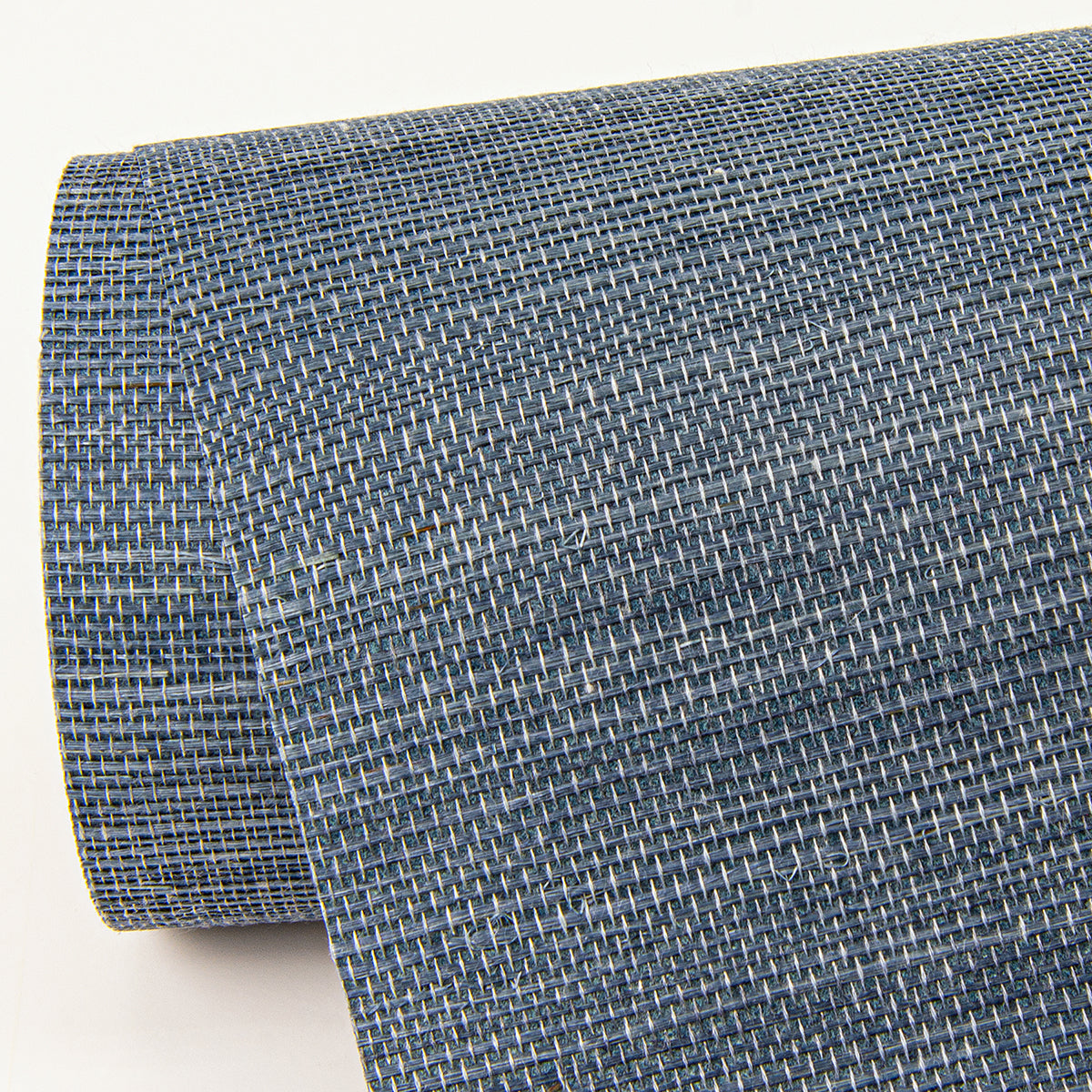 Victoria Indigo Sisal Grasscloth Wallpaper  | Brewster Wallcovering - The WorkRm