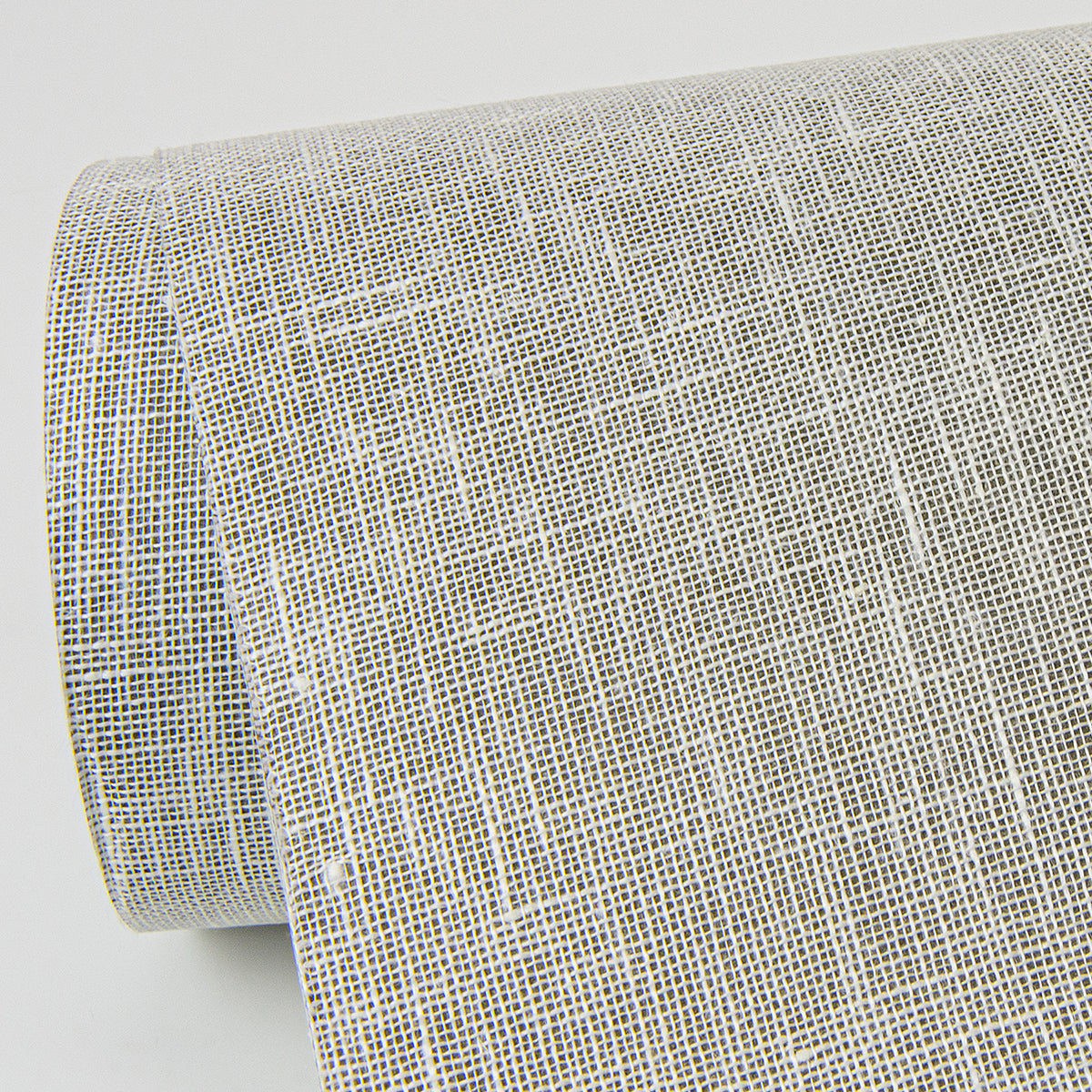 Donmei Grey Linen Wallpaper  | Brewster Wallcovering