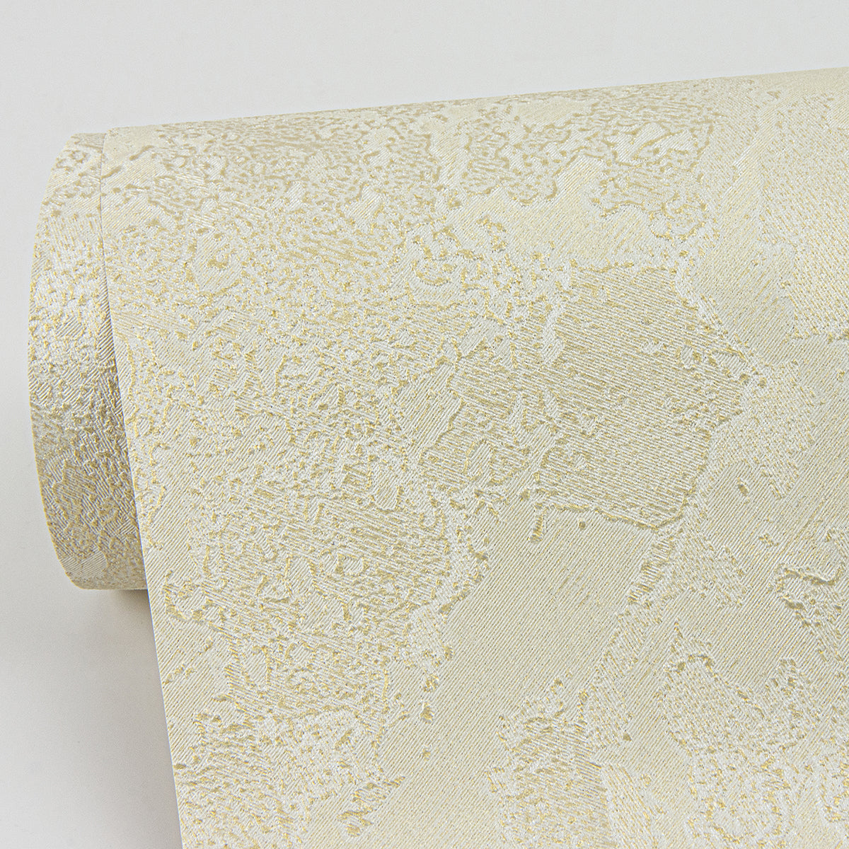 Francesca Champagne Texture Wallpaper - Brewster Wallcovering