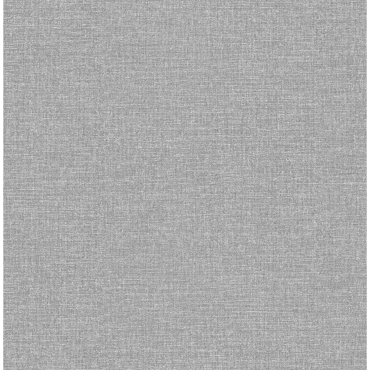 Picture of Glen Dark Grey Linen Wallpaper