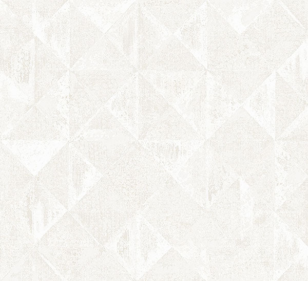 Picture of Demir Dove Distressed Geometric Wallpaper