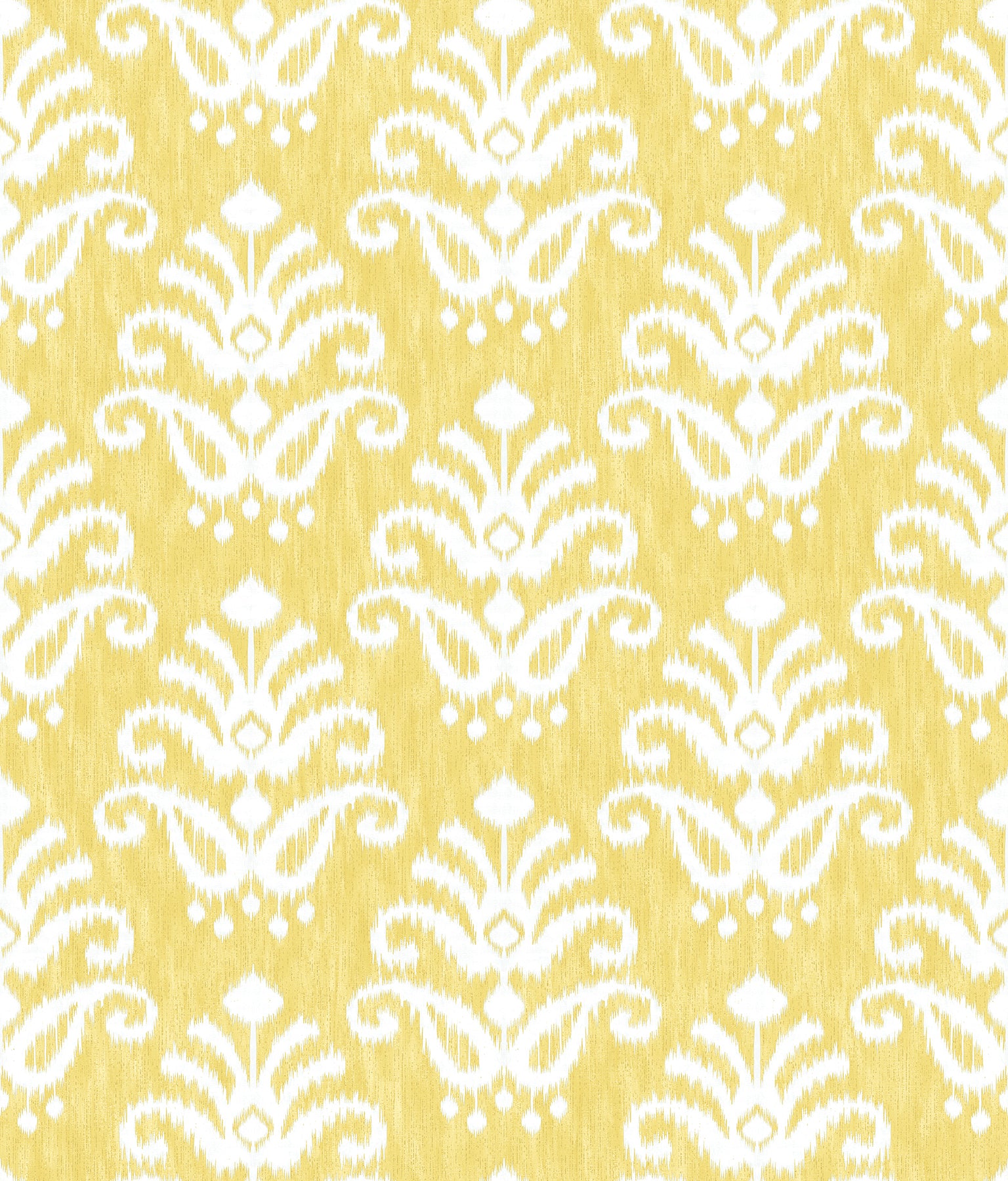 Picture of Keaton Yellow Medallion Wallpaper