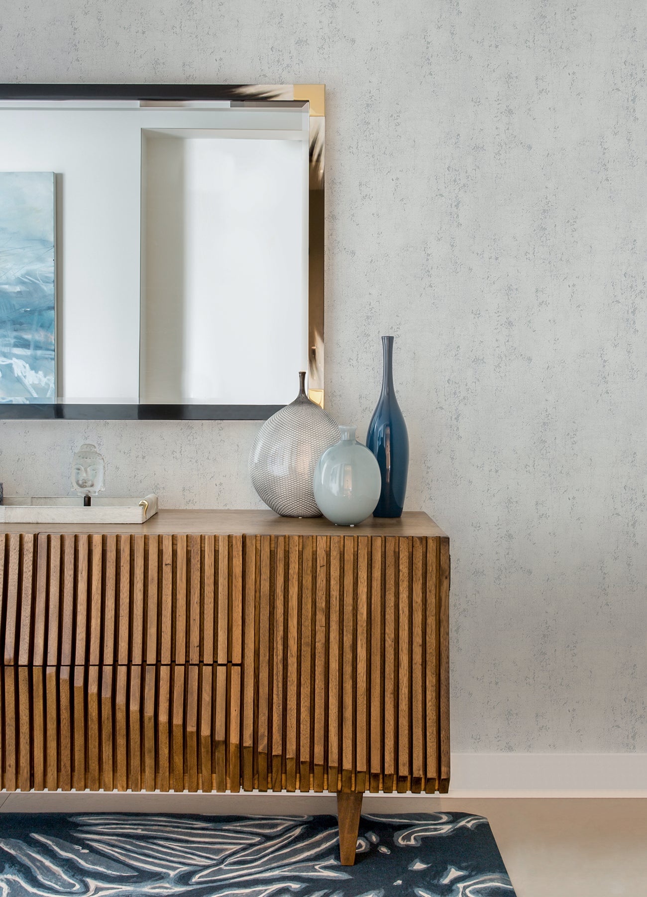 Miller Off-White Cork Wallpaper  | Brewster Wallcovering - The WorkRm