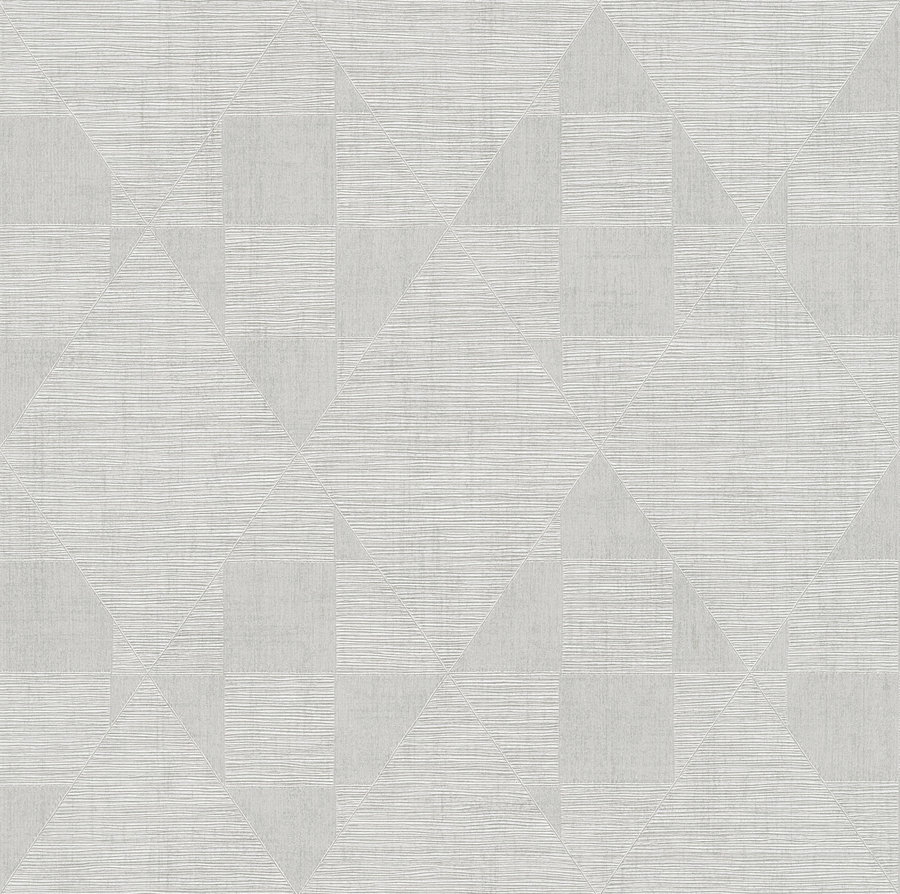 Picture of Wegener Silver Geometric Wallpaper