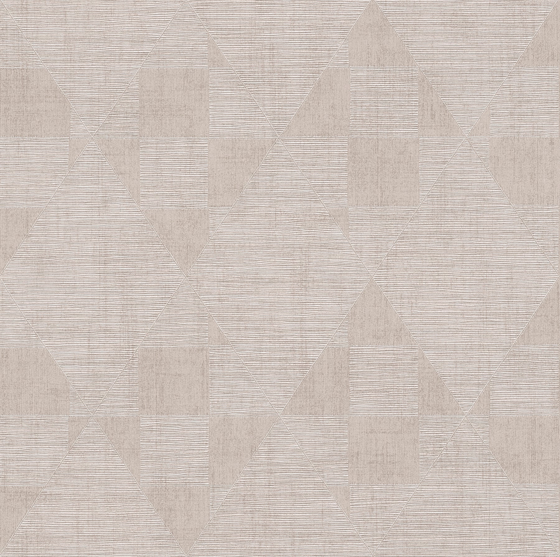 Brewster Wallcovering-Wegener Blush Geometric Wallpaper