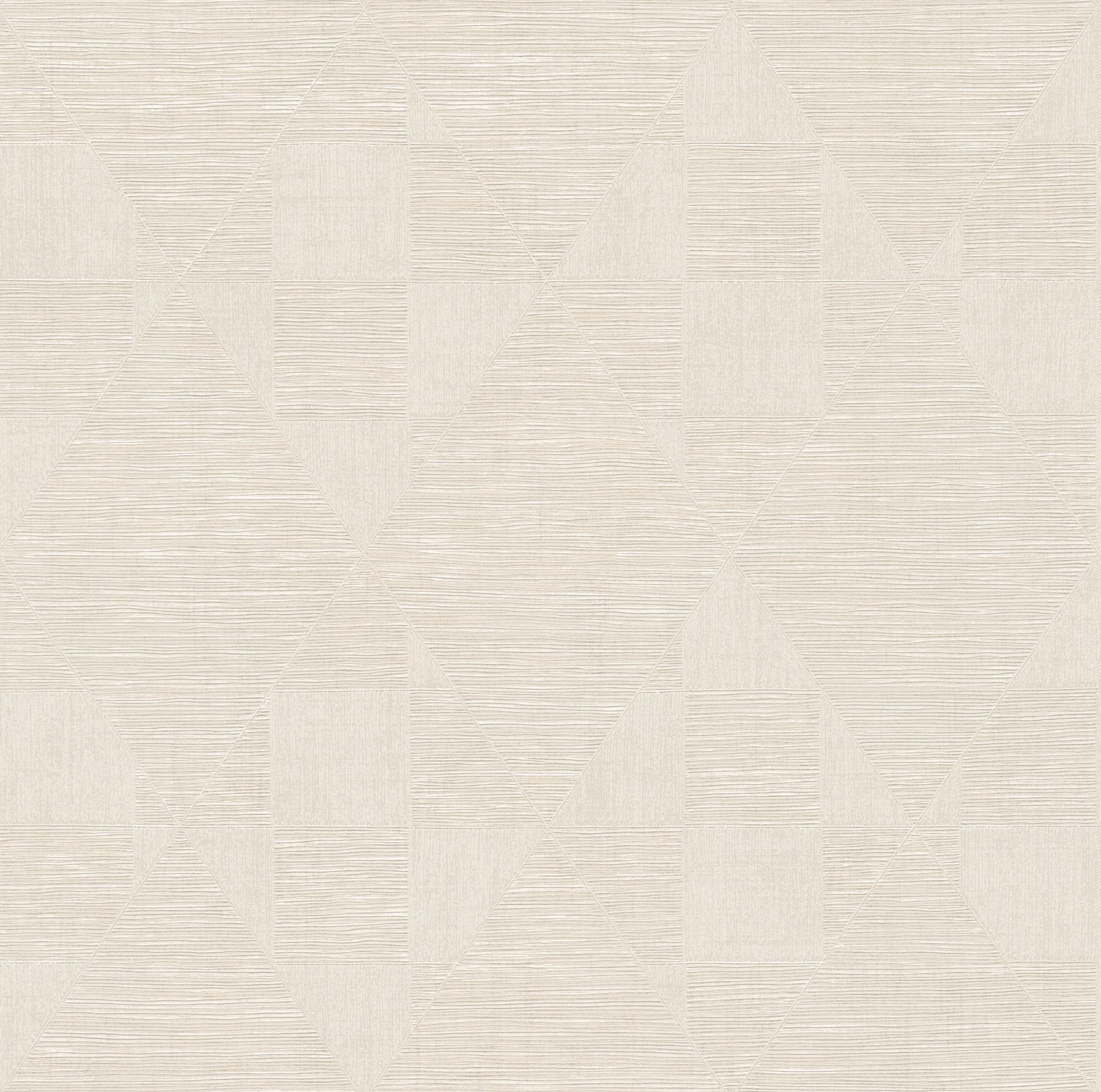 Brewster Wallcovering-Wegener Ivory Geometric Wallpaper