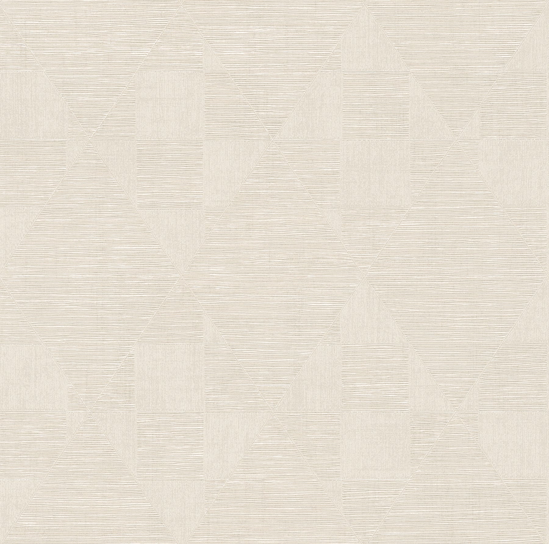 Picture of Wegener Ivory Geometric Wallpaper