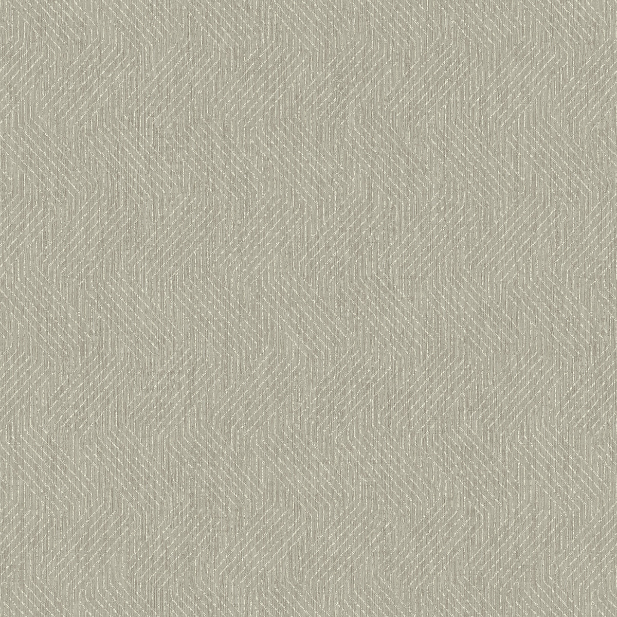 Brewster Wallcovering-Elbert Taupe Zig Zag Wallpaper