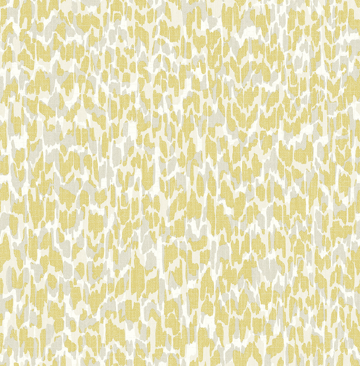 Picture of Flavia Yellow Animal Print Wallpaper