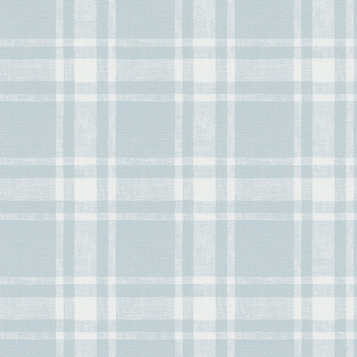 Picture of Antoine Sky Blue Flannel Wallpaper