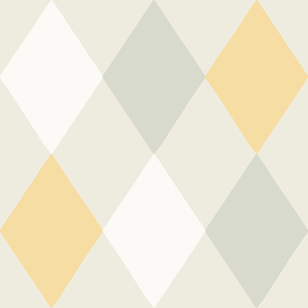 Picture of Kalas Pastel Diamond Wallpaper