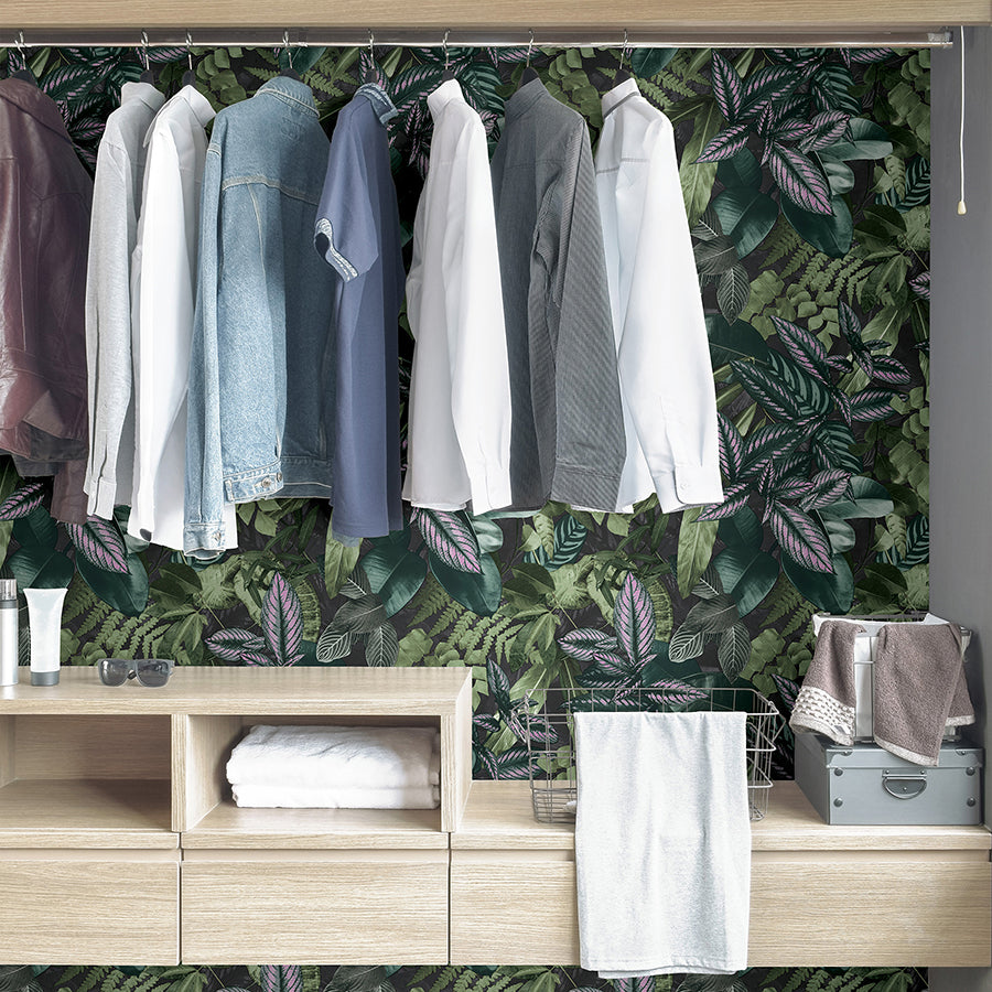 Green Living Wall Peel and Stick Wallpaper - Brewster Wallcovering