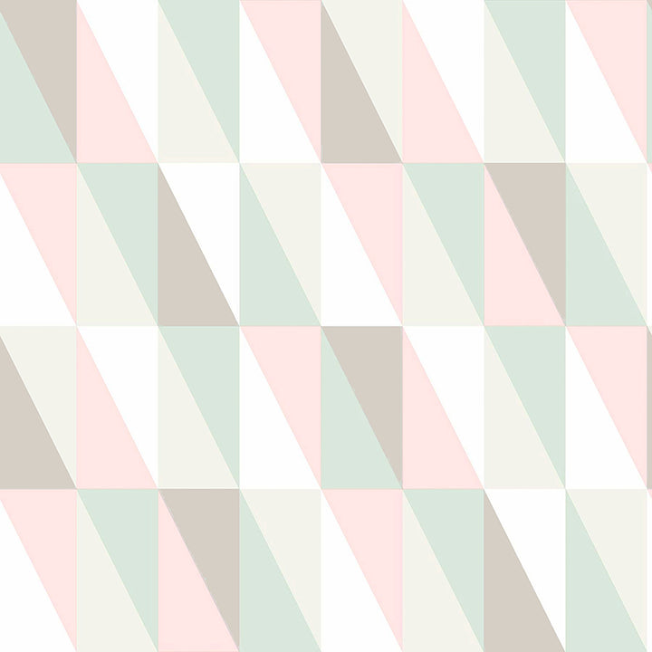 Picture of Inez Pastel Geometric Wallpaper