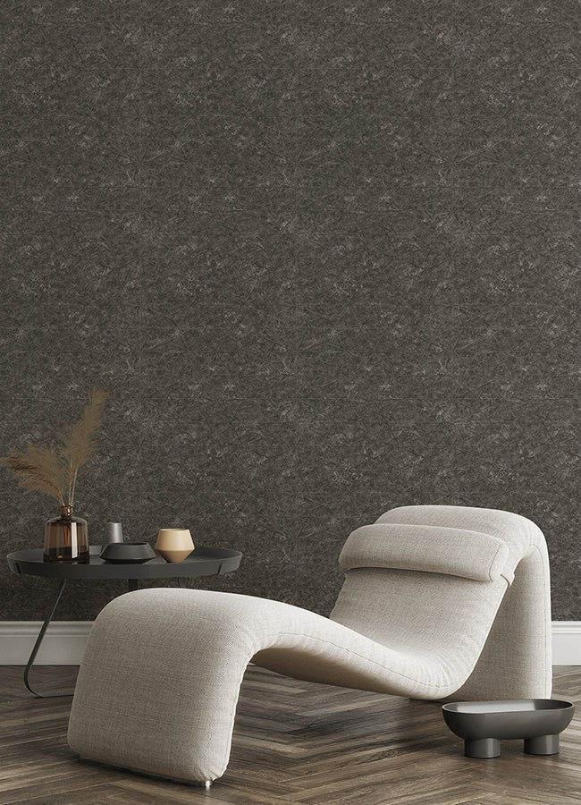 Seth Black Triangle Wallpaper  | Brewster Wallcovering - The WorkRm