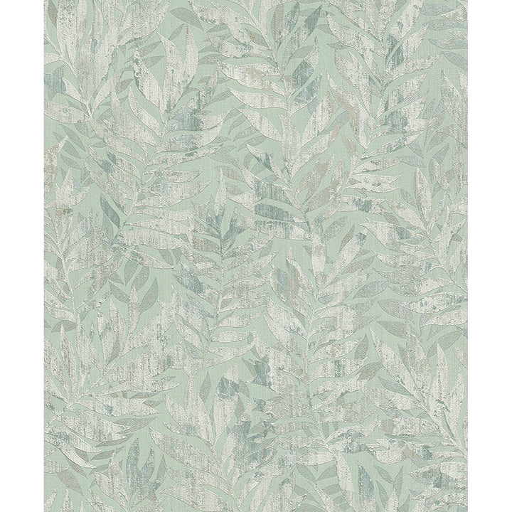 Picture of Beck Green Leaf Wallpaper