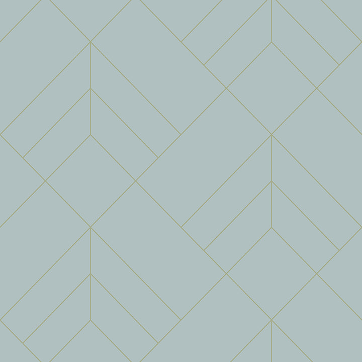 Brewster Wallcovering-Sander Light Blue Geometric Wallpaper