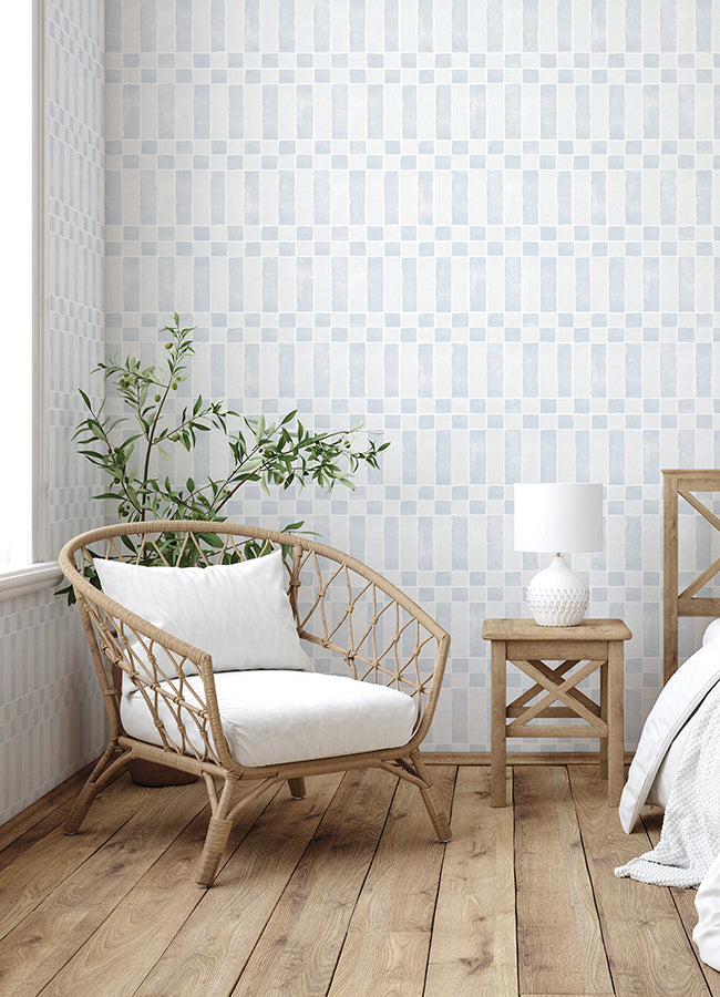 Grey Alix Peel and Stick Wallpaper - Brewster Wallcovering