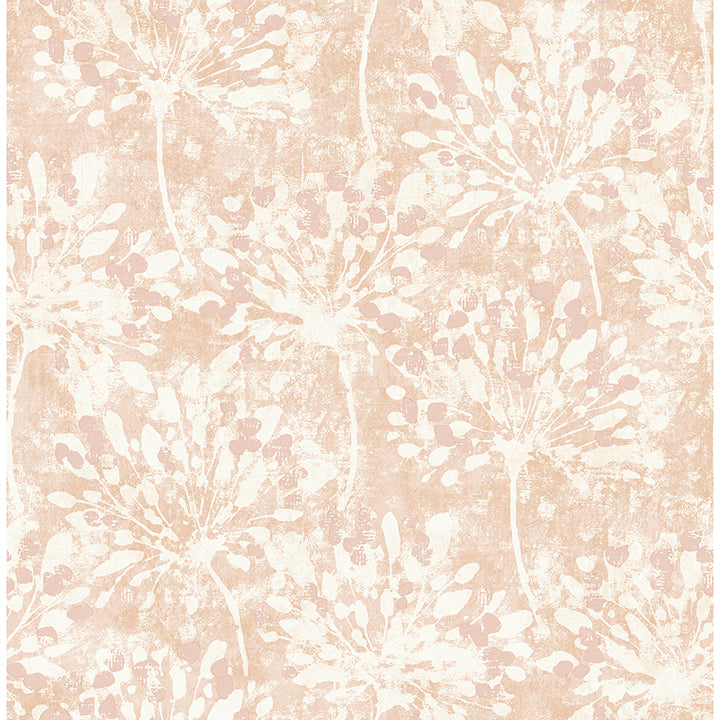 Picture of Dori Blush Painterly Floral Wallpaper