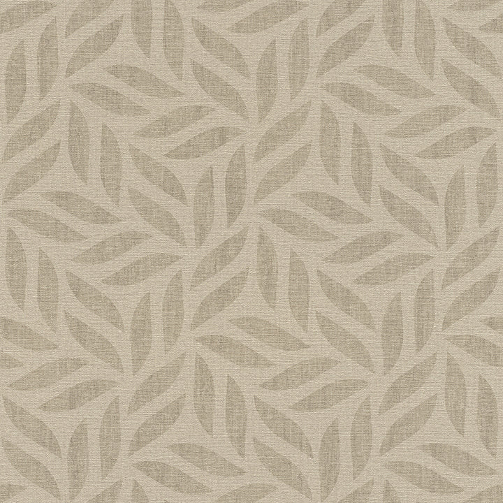 Picture of Sagano Light Brown Leaf Wallpaper