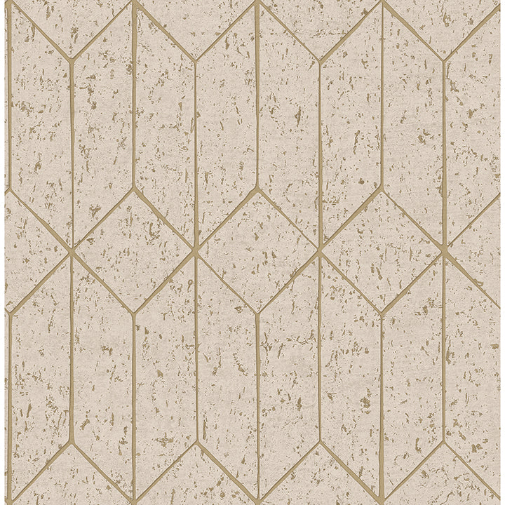 Picture of Hayden Bone Concrete Trellis Wallpaper