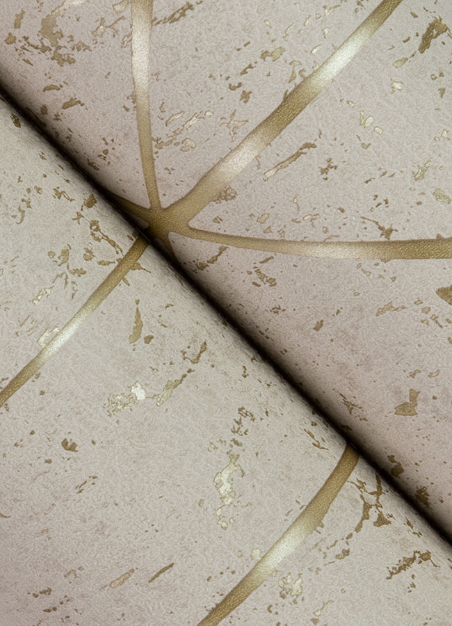 Hayden Bone Concrete Trellis Wallpaper  | Brewster Wallcovering