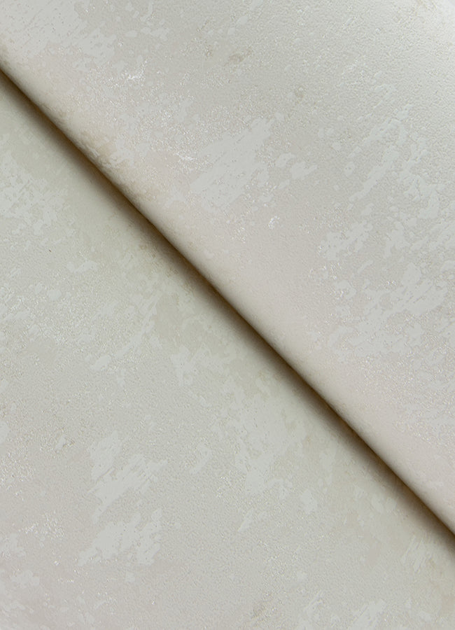 Haliya White Metallic Plaster Wallpaper  | Brewster Wallcovering - The WorkRm