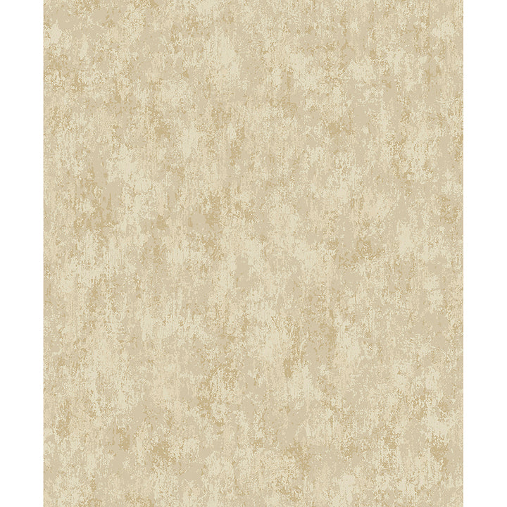 Picture of Haliya Champagne Metallic Plaster Wallpaper