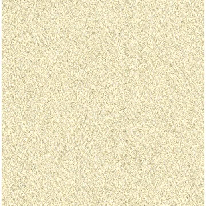 Picture of Ashbee Yellow Tweed Wallpaper